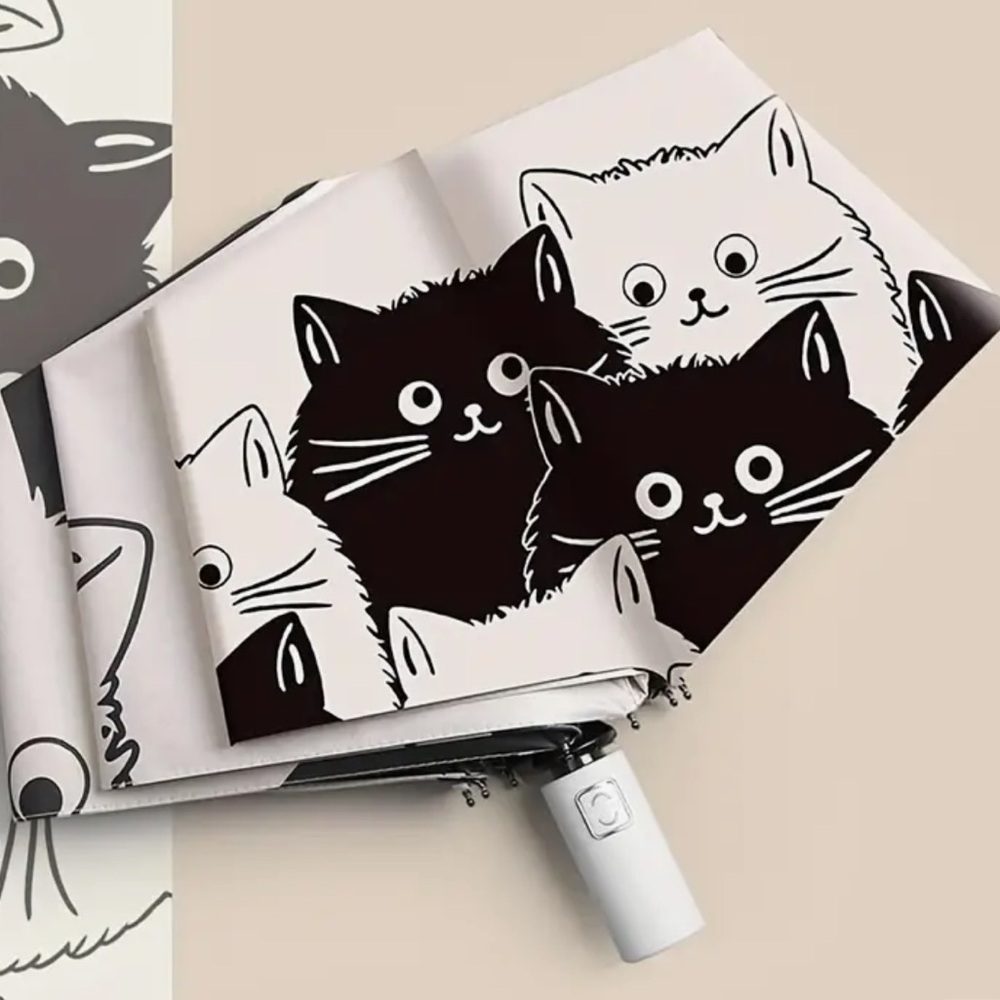 731. 8-Rib Automatic Large Windproof Umbrella - W… - image 2